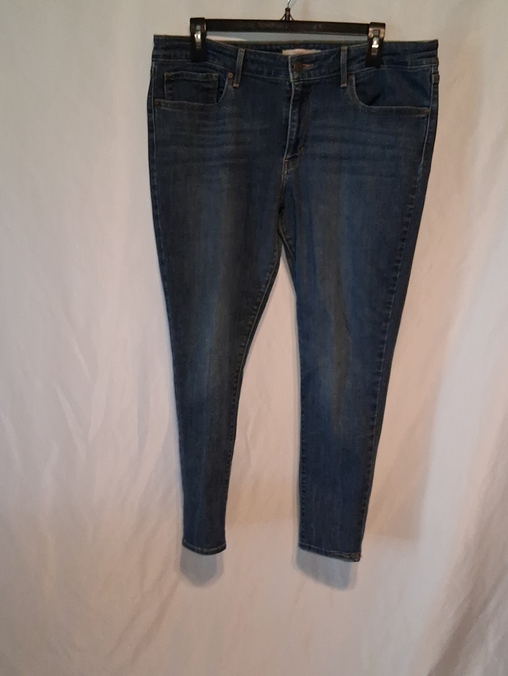 Levi's 711 Mid-Rise Skinny Jeans Blue Size 33